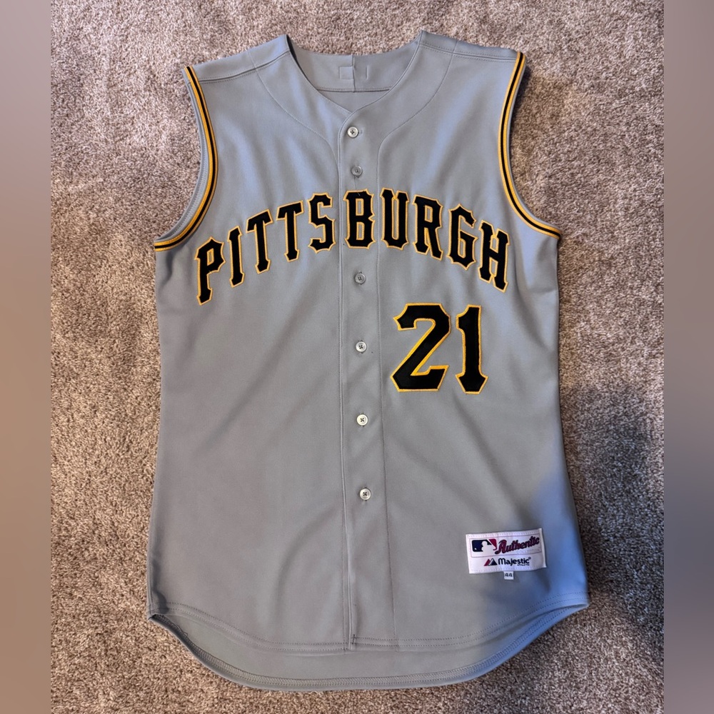 Majestic Authentic Roberto Clemente Jersey